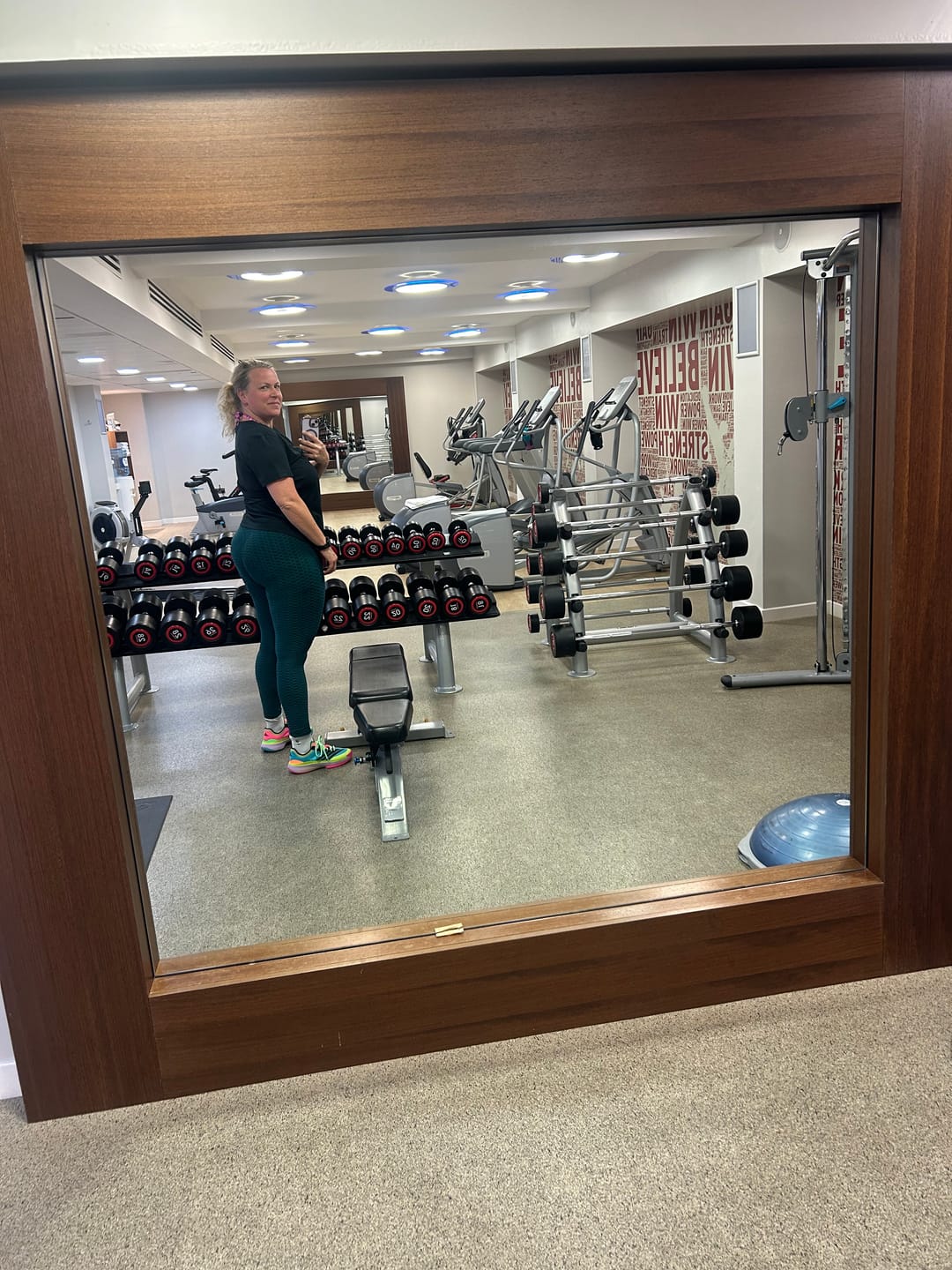 Customer photo review of Classic Anti-Cellulite Leggings