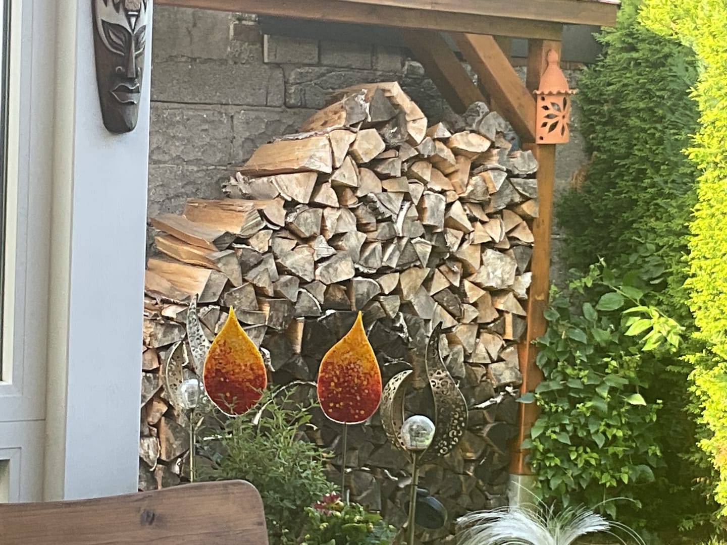 Customer photo review of Gartenstecker Kleines Blatt