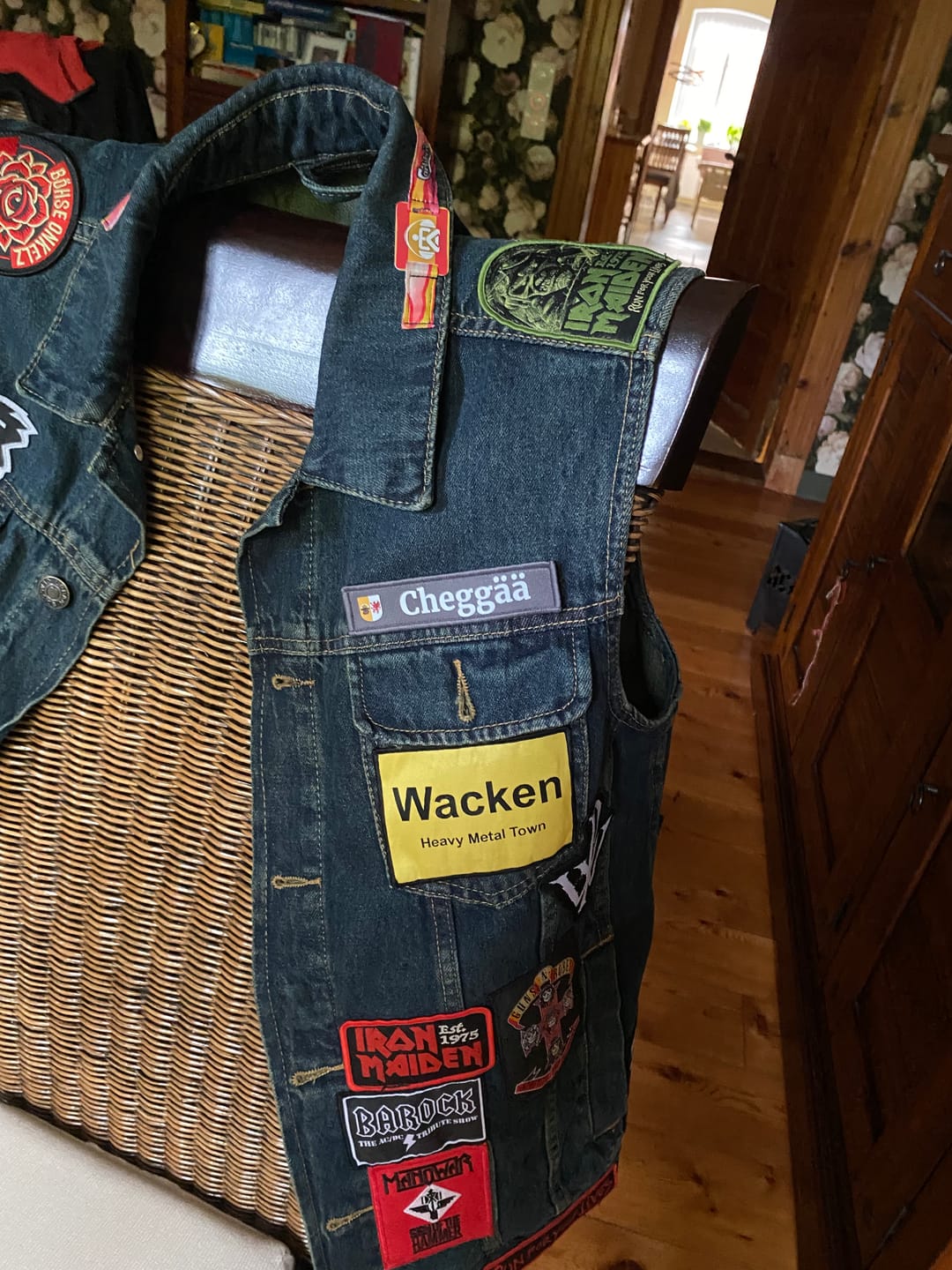 Customer photo review of Individuelle Namensschilder Textil Patches (Ab 1 Stück)