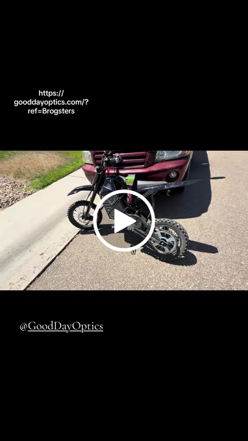 Customer video review of Gracey Moto/MTB Goggle - Champagne Lens
