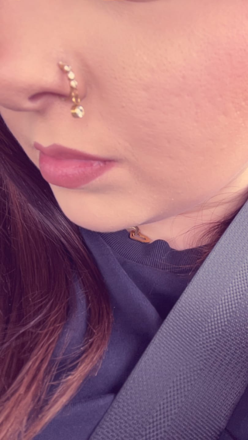 Customer photo review of Piercing Aliya