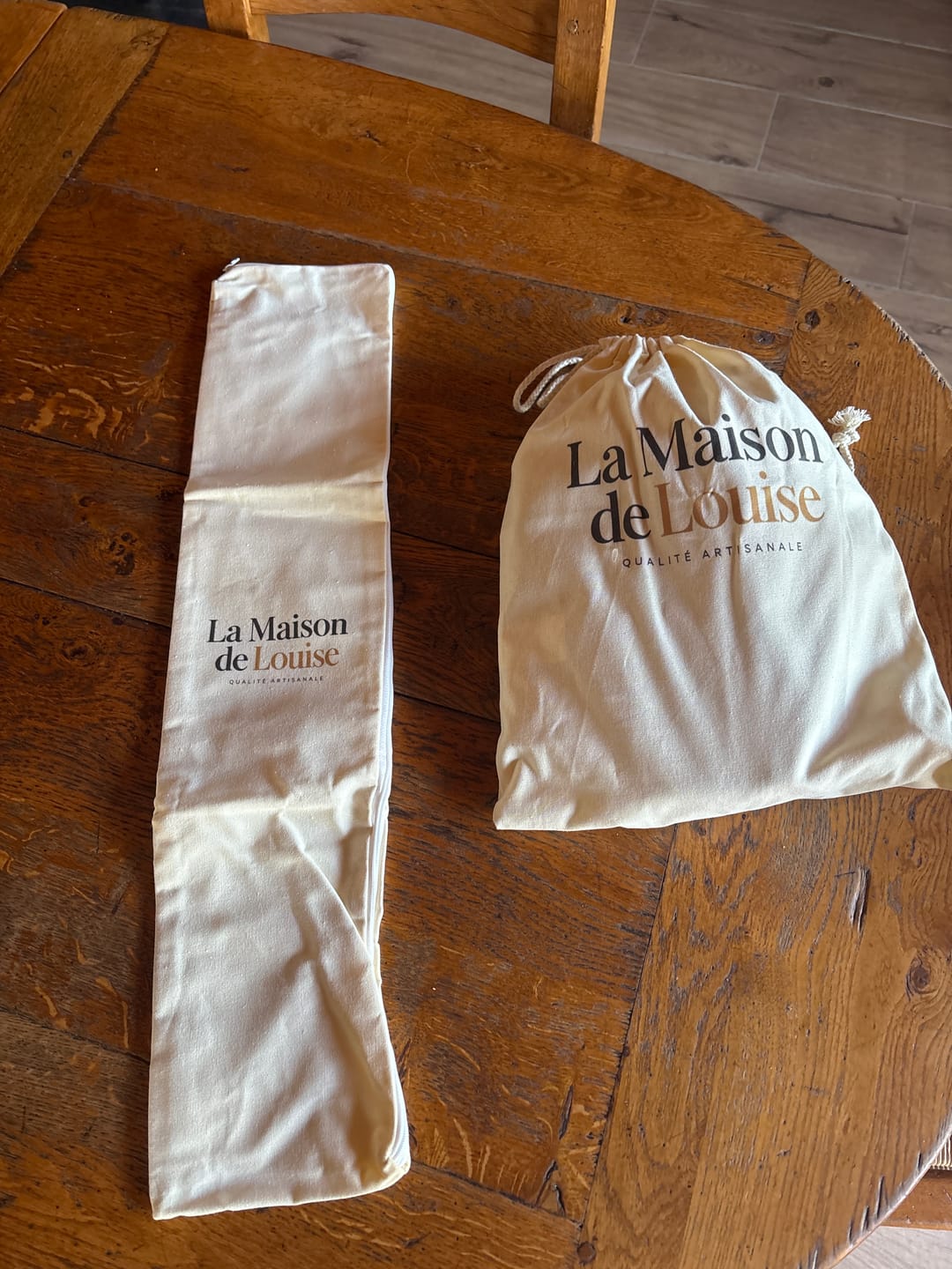 Customer photo review of Le Sac à Baguette · Coton & Cire d'Abeille · 70×10 cm