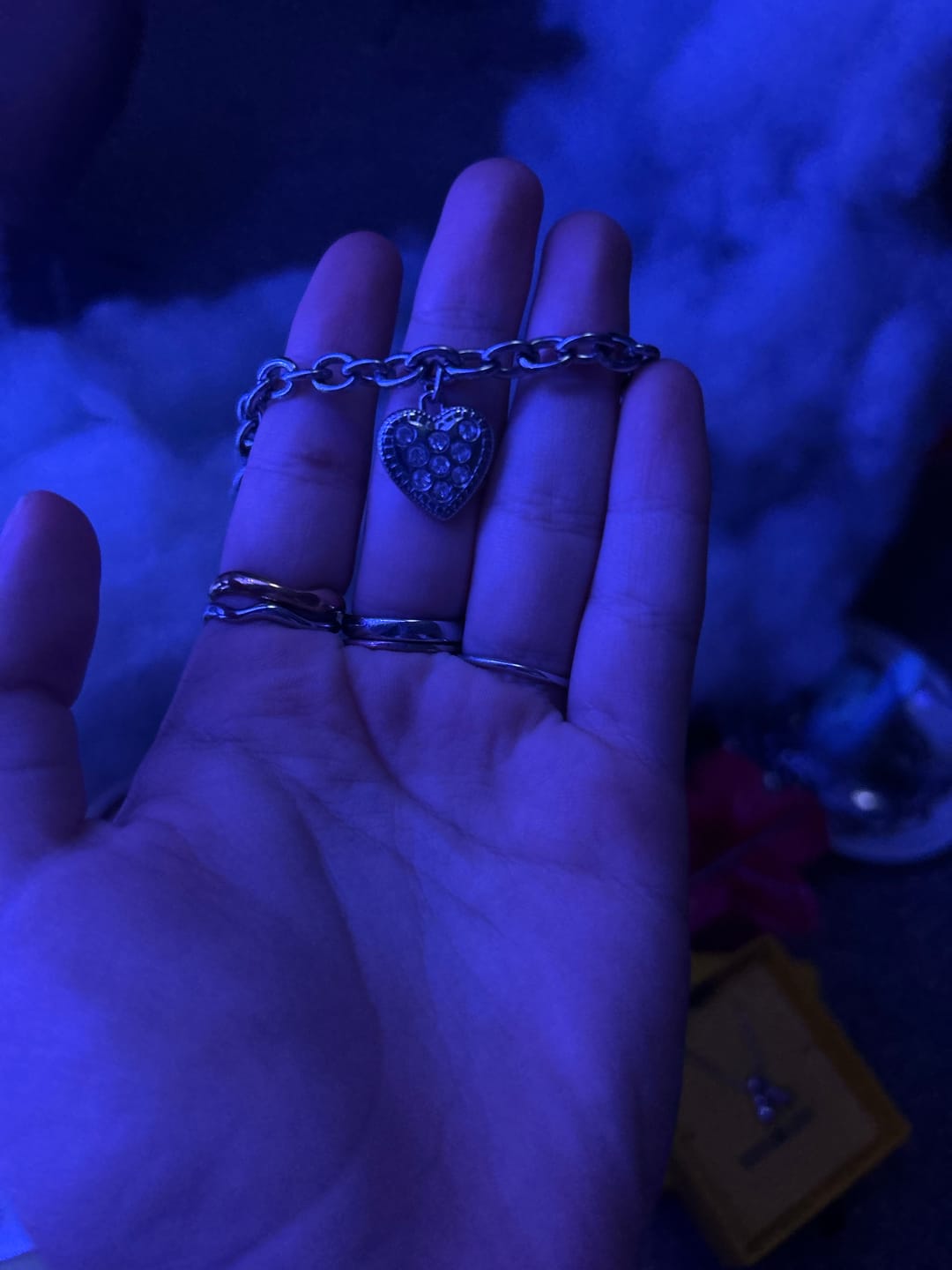 Customer photo review of Iced Out Sweetheart Choker