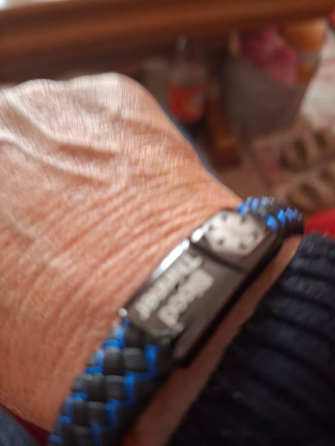 Customer photo review of Medizinisches Notfallarmband