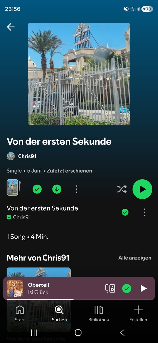 Customer photo review of Persönlicher Song - Eure Geschichte als einzigartiges Lied