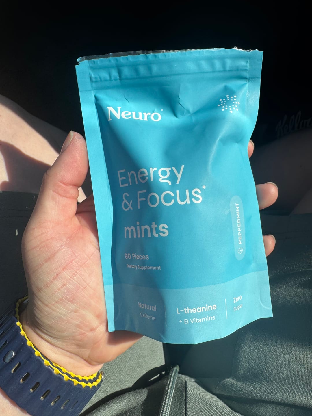 Customer photo review of Energy & Focus Mints