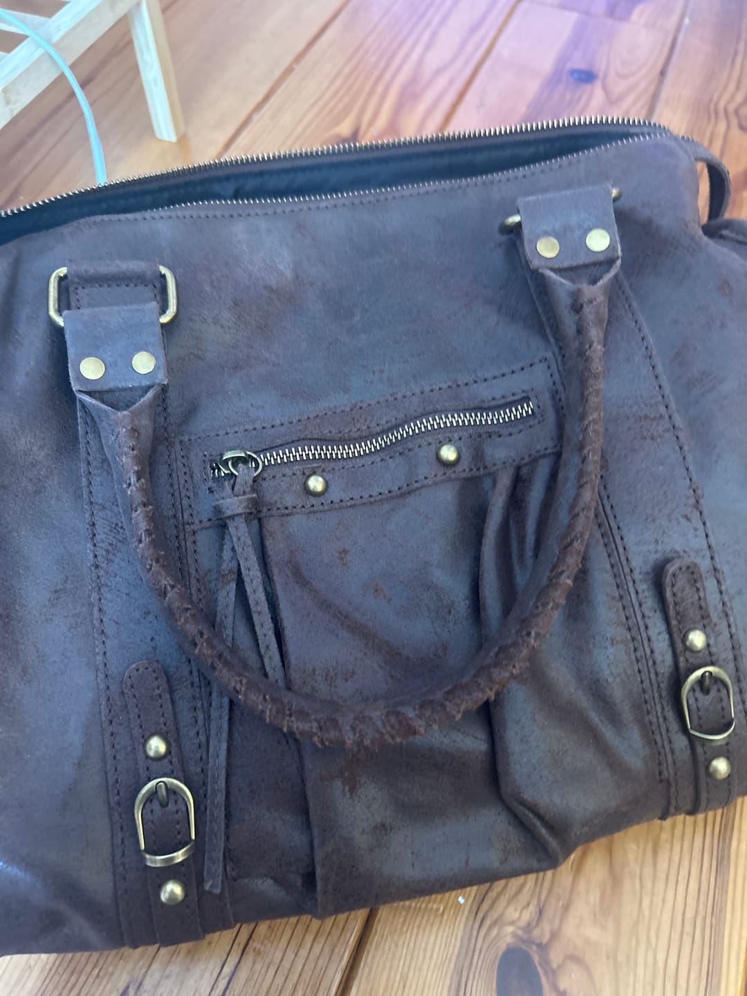 Customer photo review of It girl bag espresso martini