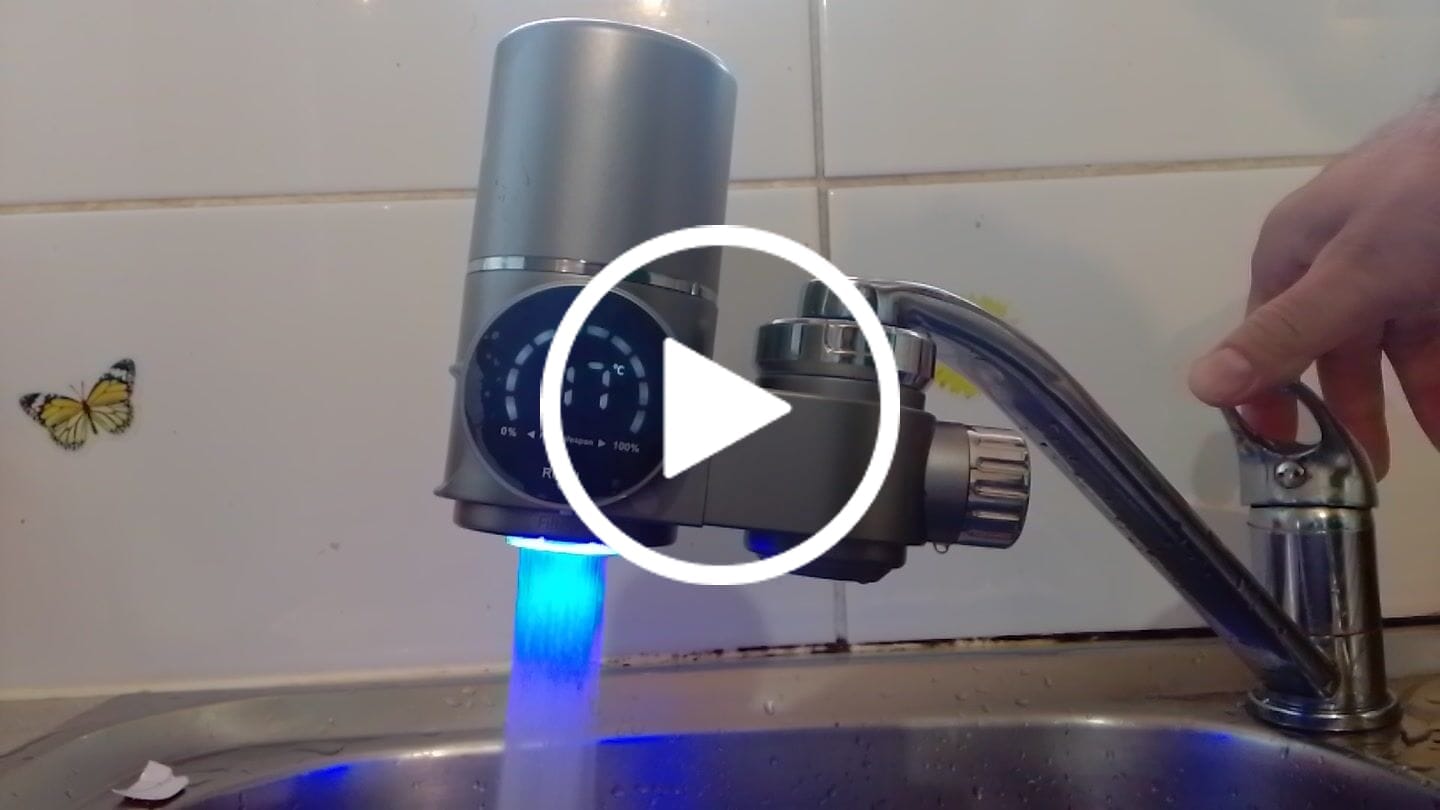 Customer video review of InFlow Tap Filter