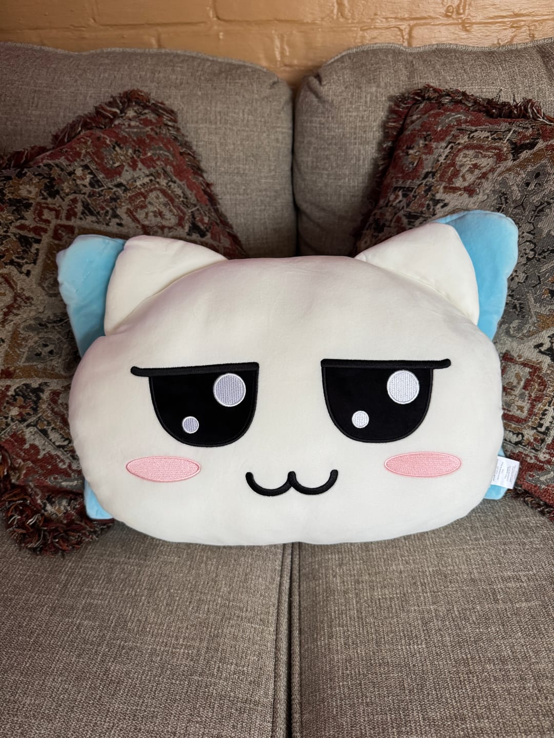 Customer photo review of BABYMONSTER [춤 (CHOOM) in Seoul] Character Face Cushion