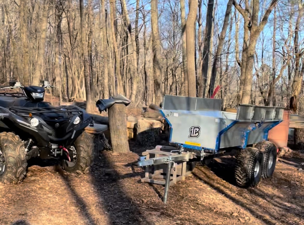 Customer photo review of Trailer: Offroad PRO 1200 with height extensions, 2"