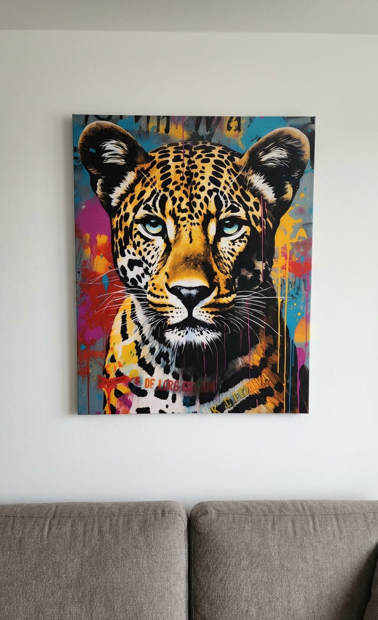Customer photo review of Leopard Wall