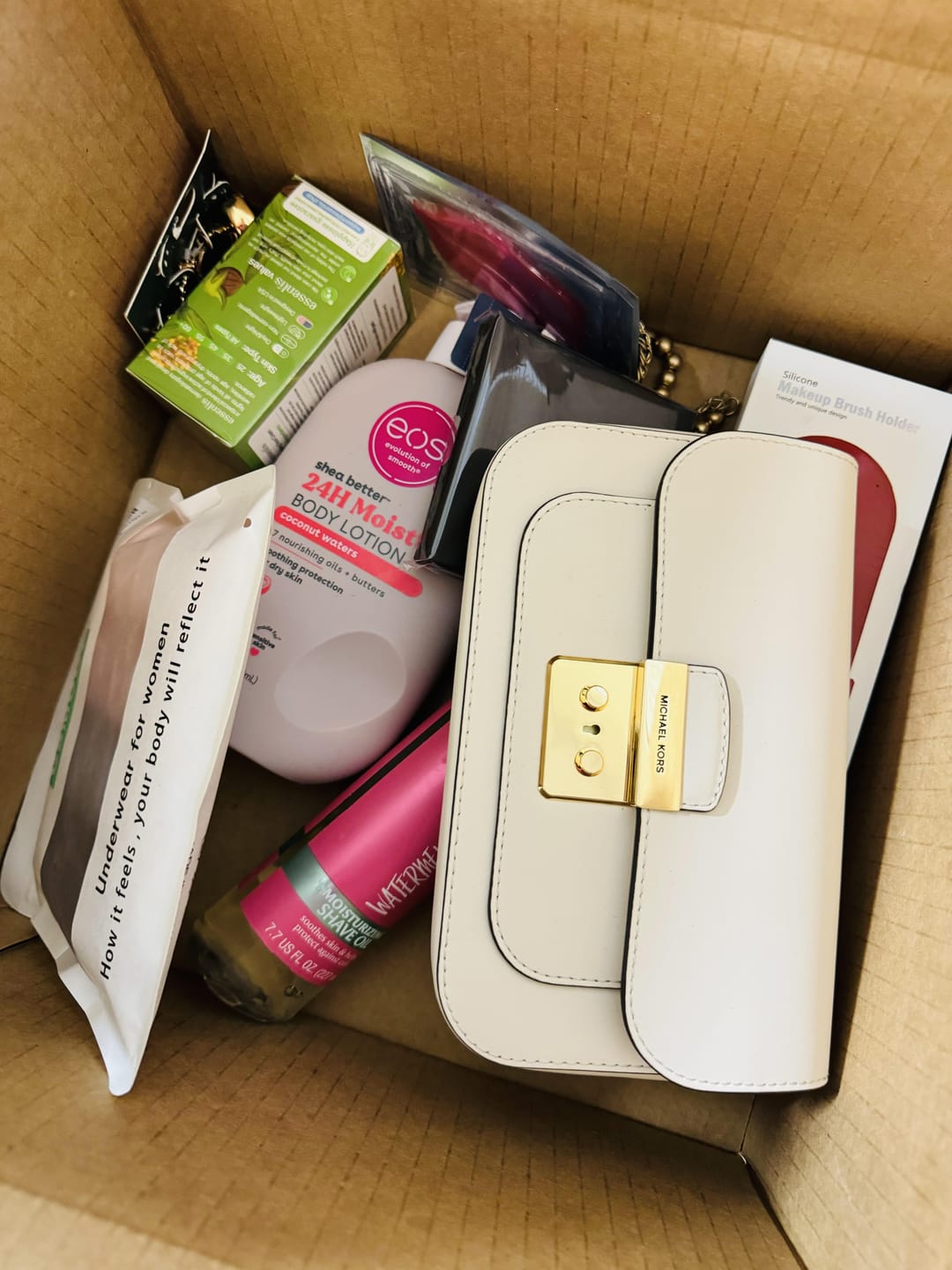 Customer photo review of Beauty & Wellness Mystery Box