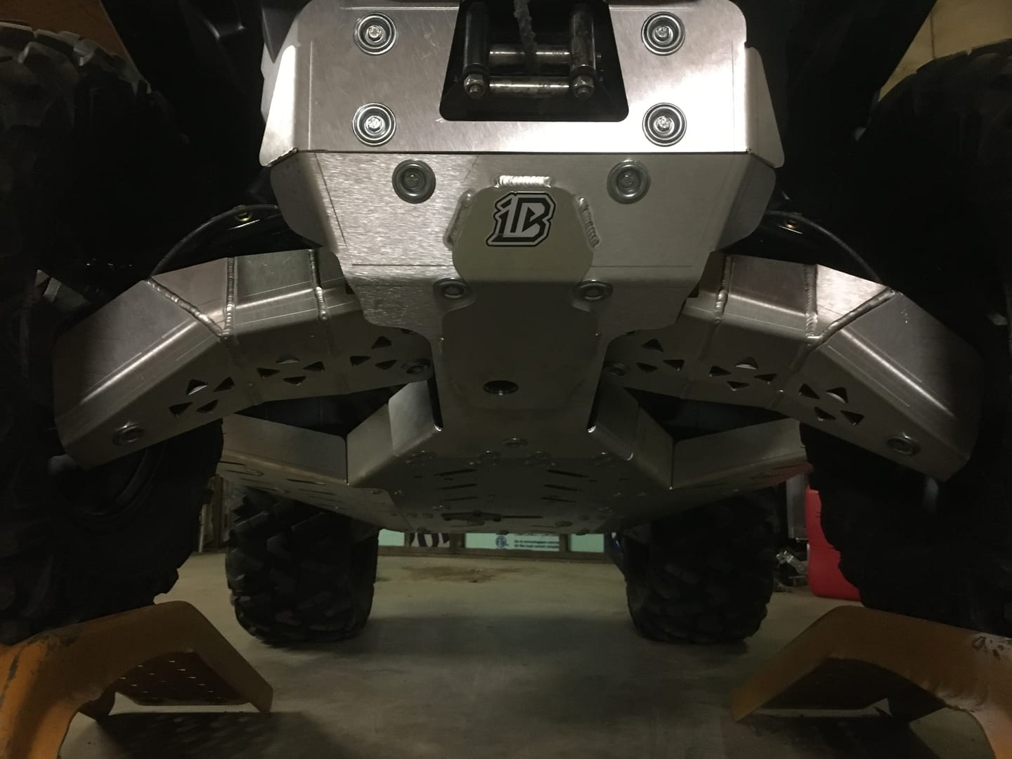 Customer photo review of Skid plate full set (aluminium): Polaris Sportsman: XP 1000 (2017+)