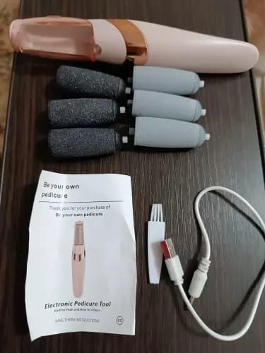 Customer photo review of PediSmooth Pro – Des pieds doux et soignés en quelques gestes