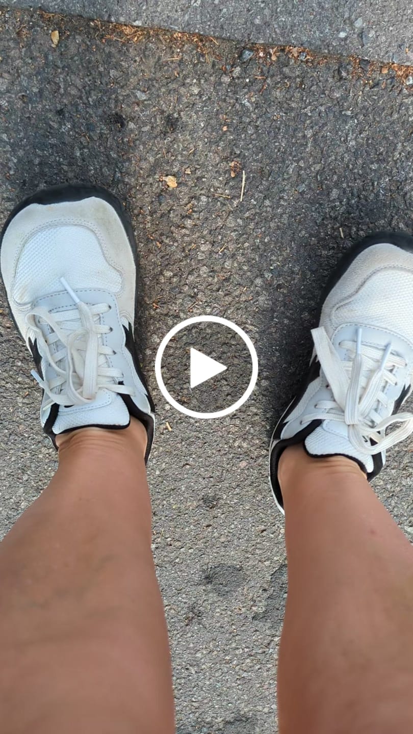 Customer video review of Hareball - Wide Toe Sneakers
