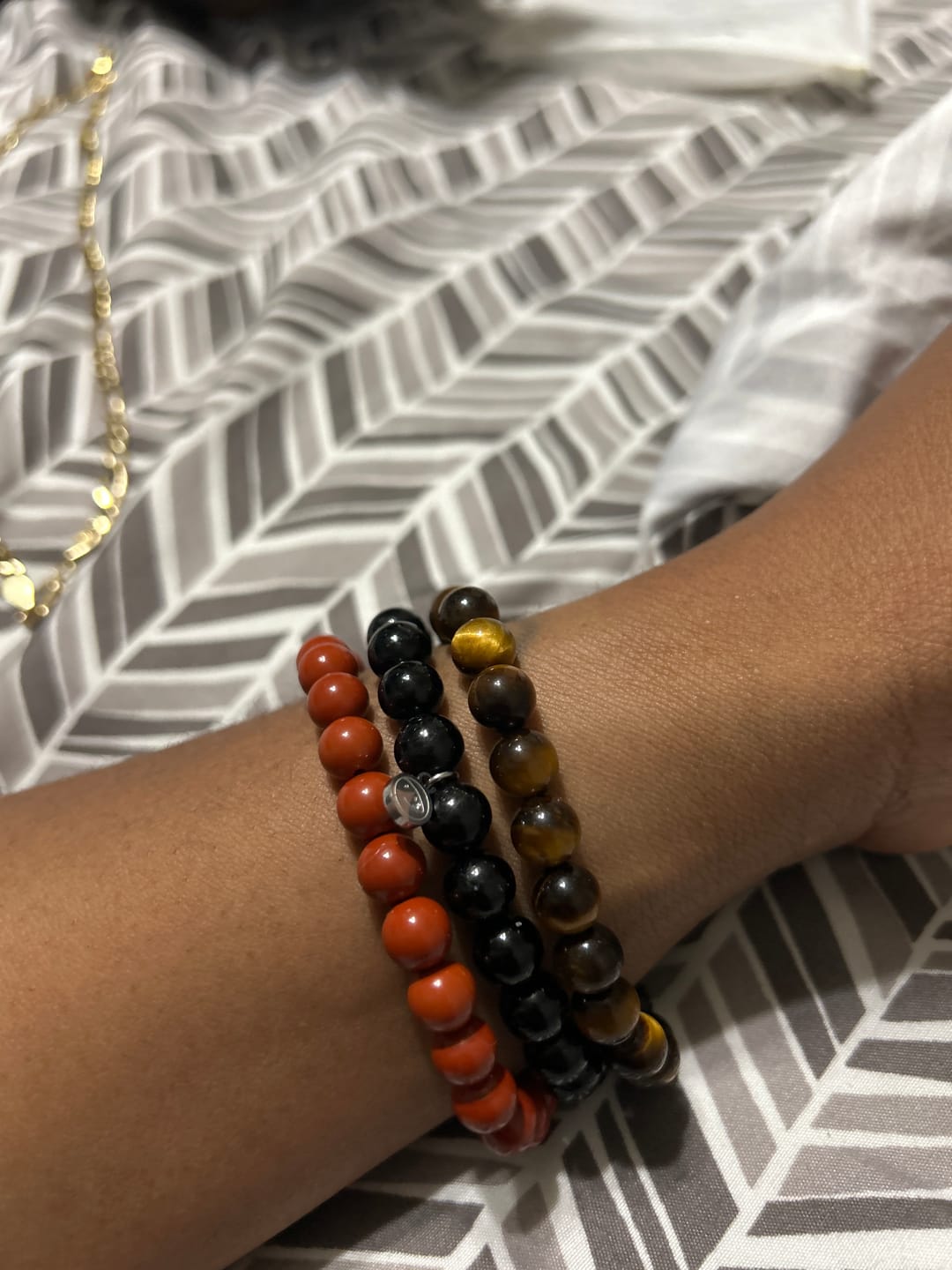 Customer photo review of Protection Bracelet Pack