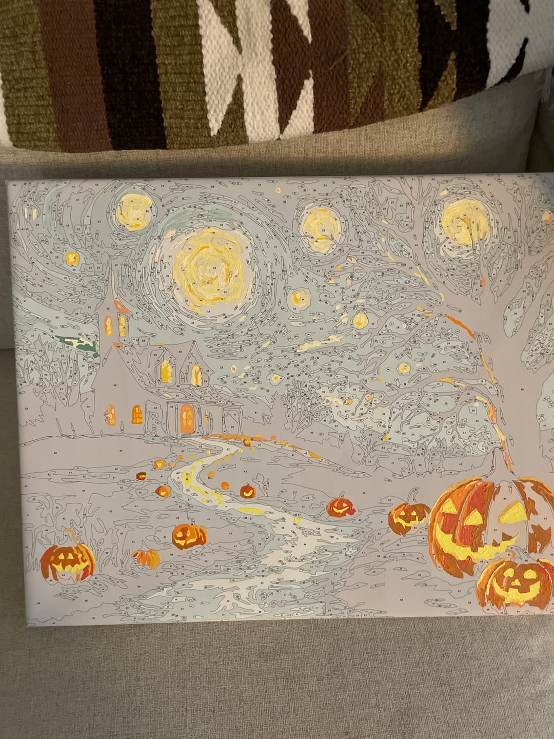 Customer photo review of Starry Night Halloween