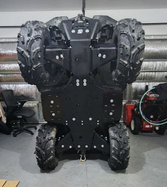 Customer photo review of Skid plate full set (plastic): Yamaha Grizzly 700: (2016+)