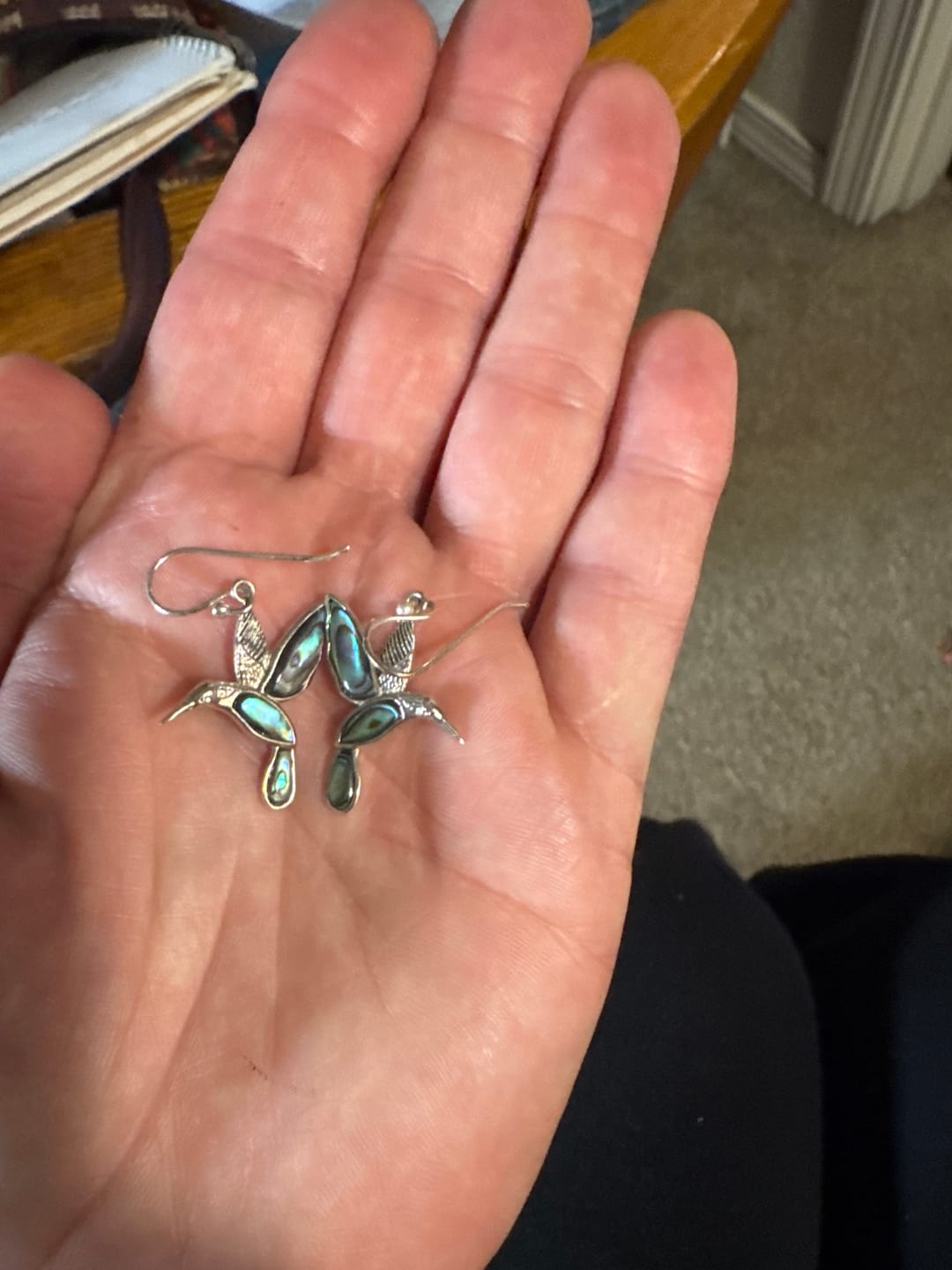 Customer photo review of Abalone Hummingbird Collection