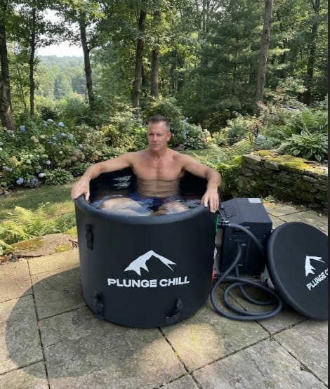 Customer photo review of 1HP Cold Plunge Chiller + Tub(Plus)