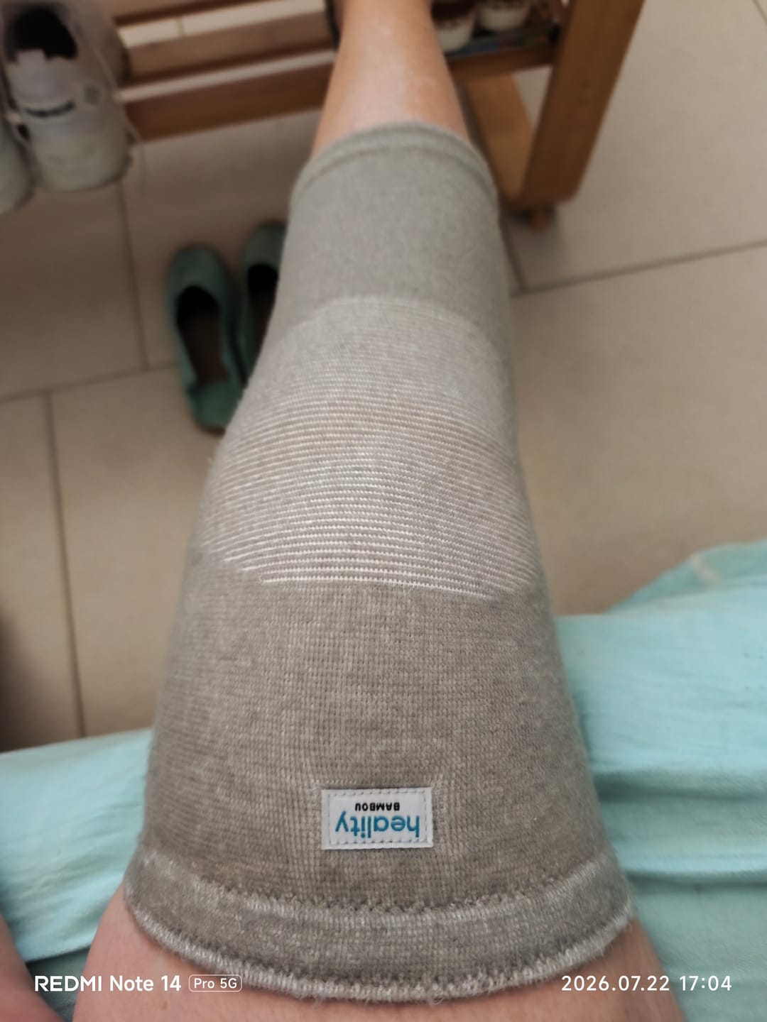Customer photo review of Genouillère de Compression