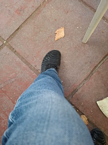 Customer photo review of Finally Walk Pain-Free Again With Our Grounding Barefoot Shoes