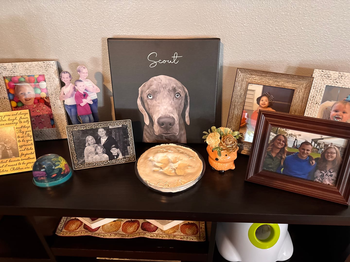 Customer photo review of Pet Art Canvas Wrap