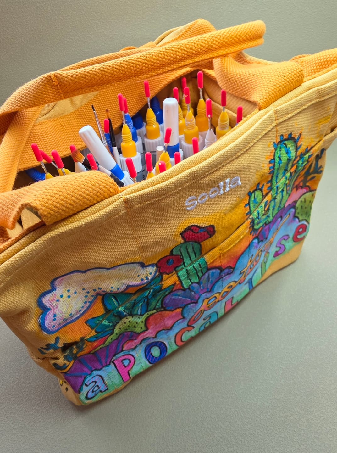Customer photo review of Soolla® Studio Bag, Sedona