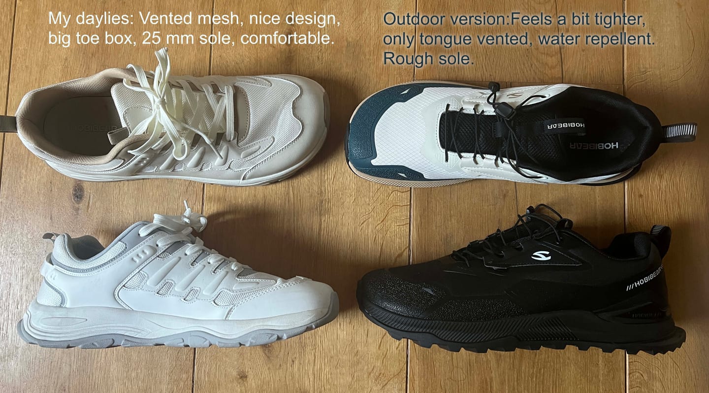 Customer photo review of Peak - Wide Toe Sneakers