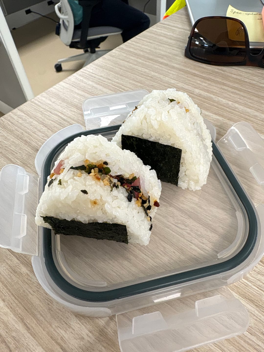 Customer photo review of Hinoki Onigiri Mold
