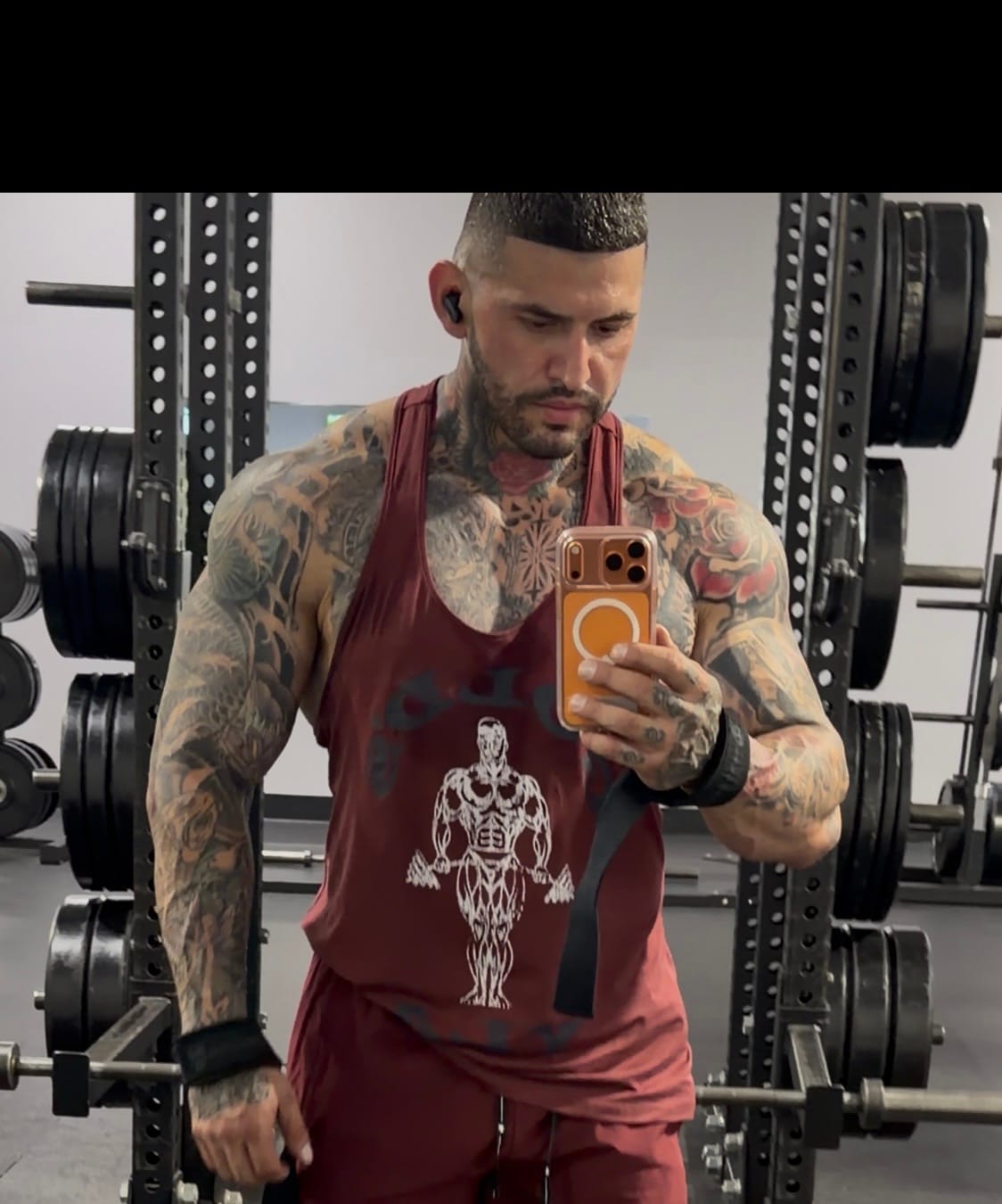 Customer photo review of 3003 - Gold's Iron Legacy Icon Stringers