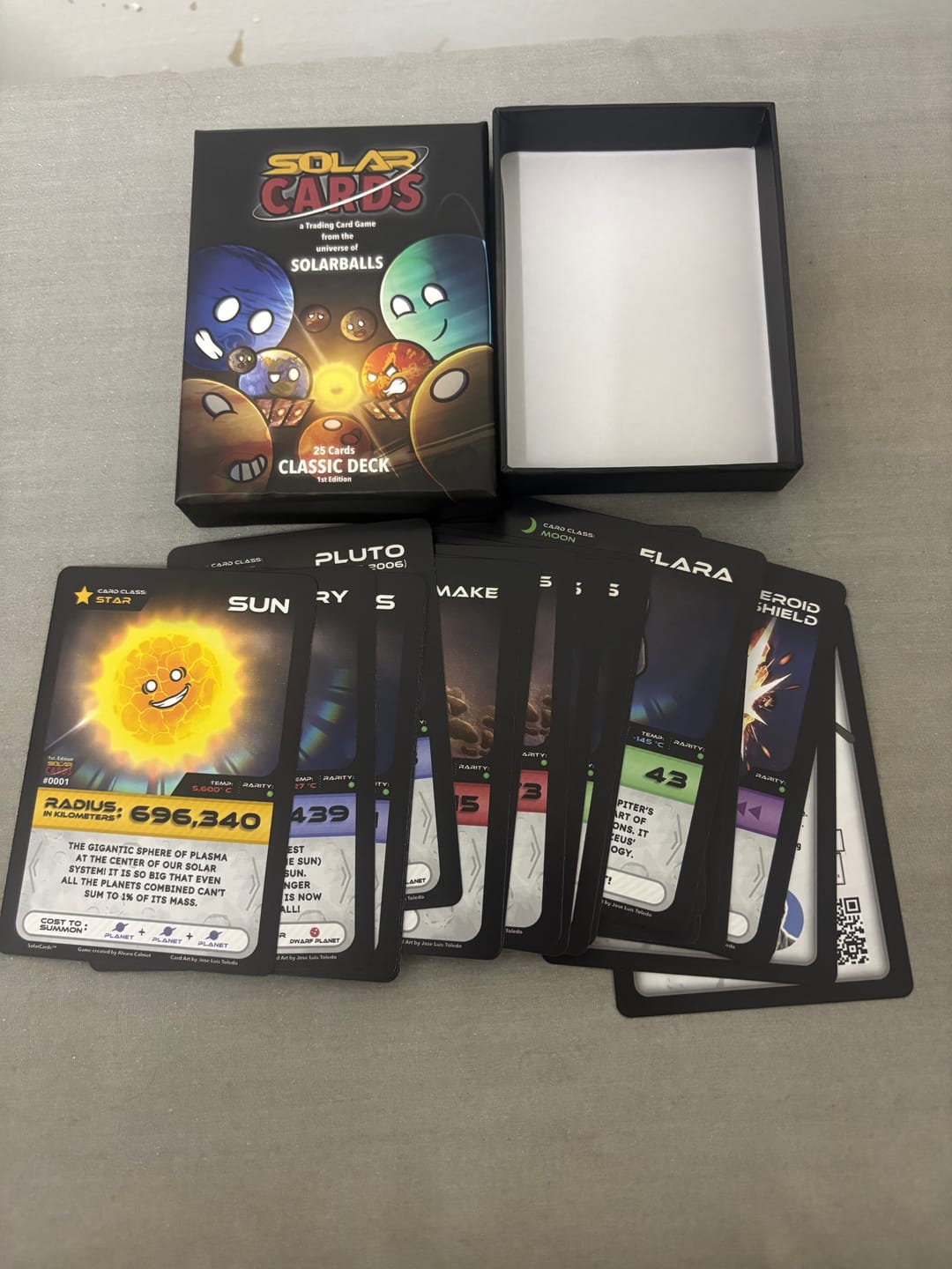 Customer photo review of SolarCards Classic Deck