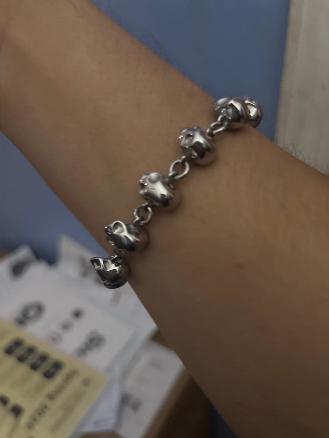 Customer photo review of 10 STAGES OF ADDICTION BRACELET