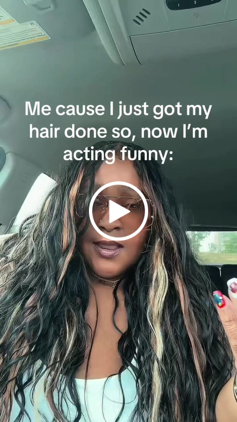 Customer video review of #T1B/4/27/30 Mix Blend Body Wave Human Crochet Hair