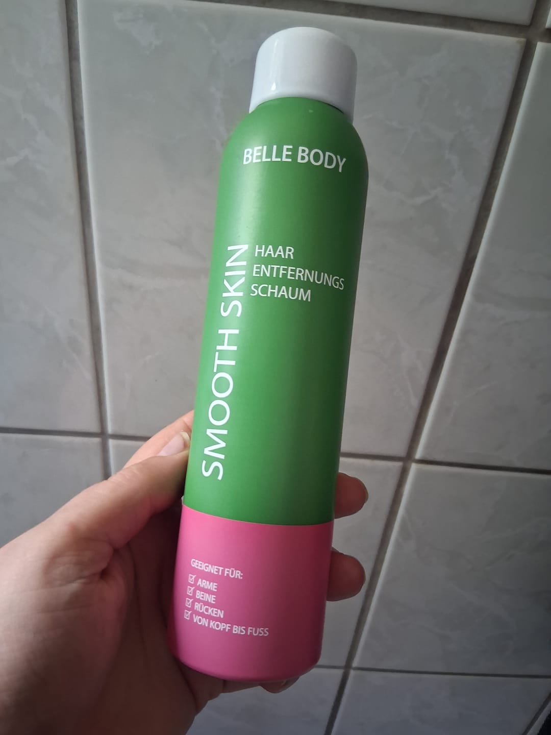 Customer photo review of 3x Belle Body Haarentfernung