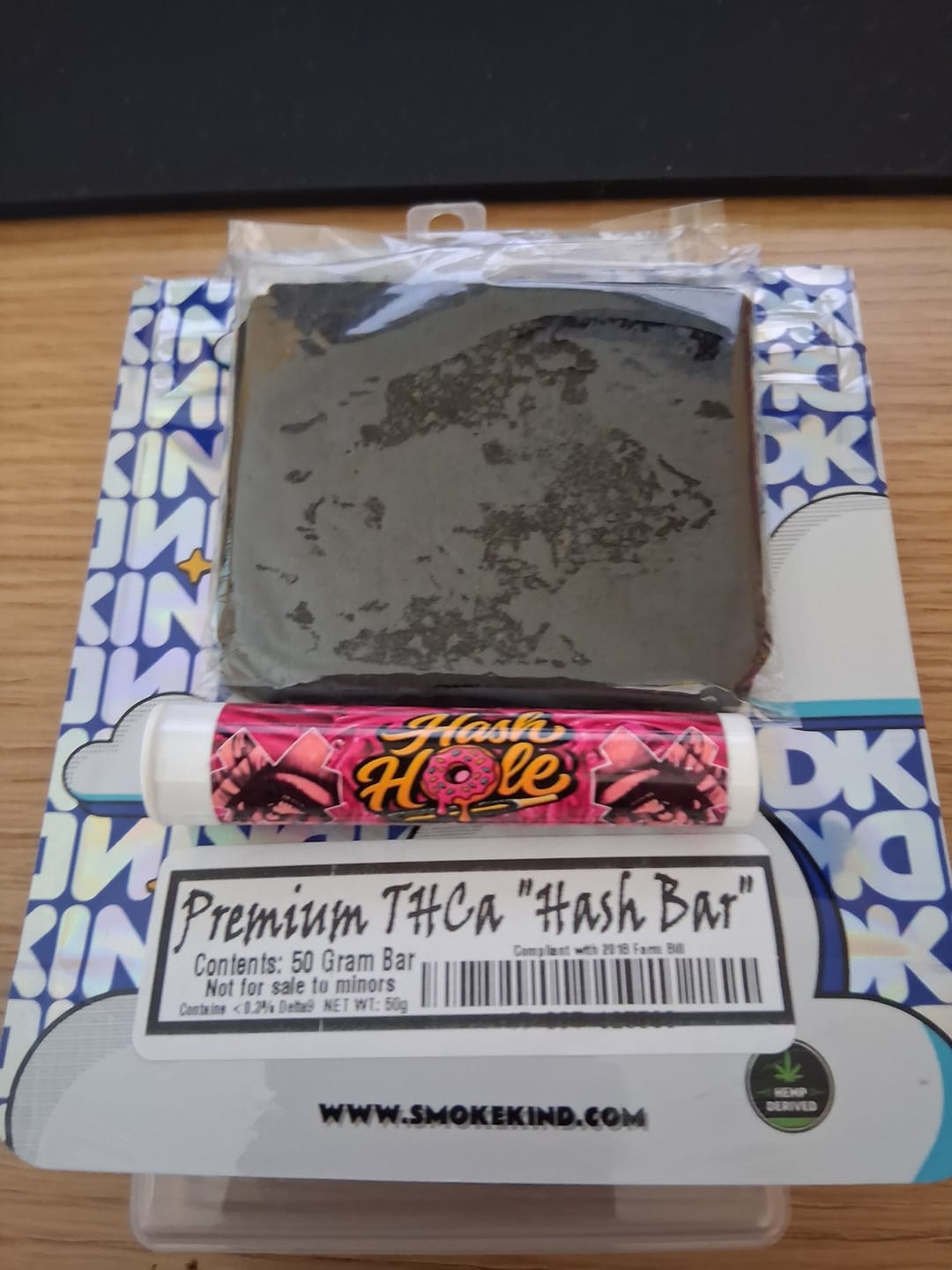 Customer photo review of Premium THCa Hash Bar