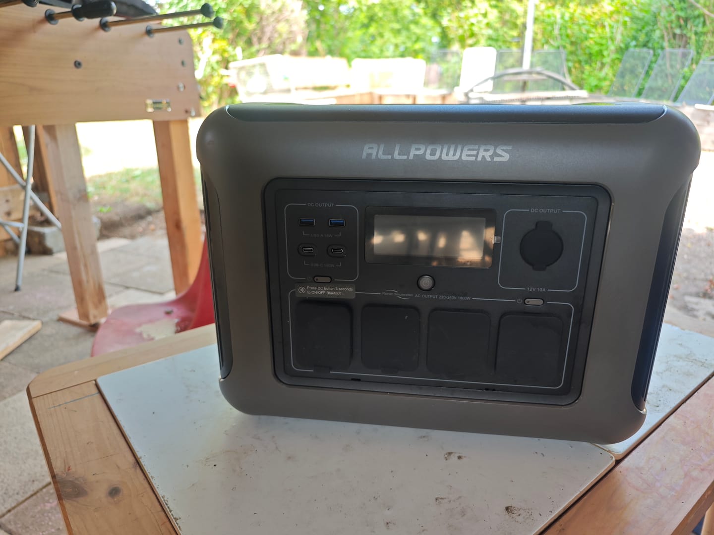 Customer photo review of ALLPOWERS R1500 Tragbare  Powerstation | 1800W 1152Wh