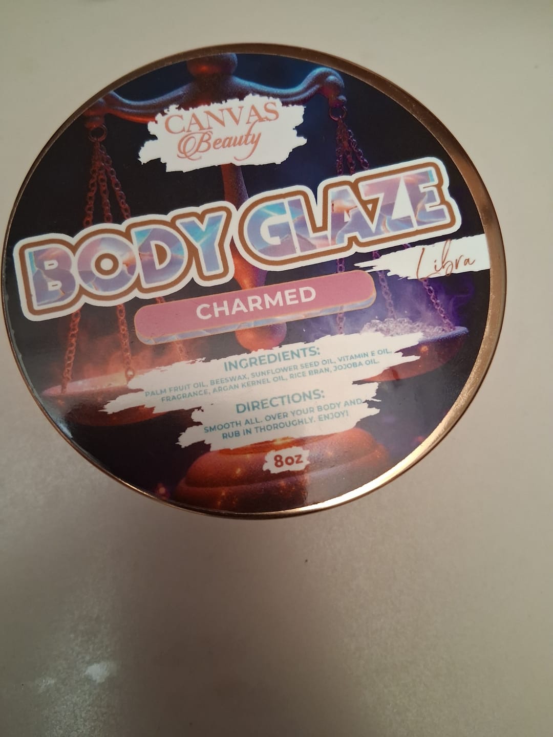 Customer photo review of Inspired by Collection BODY GLAZE: CHARMED (LIBRA)