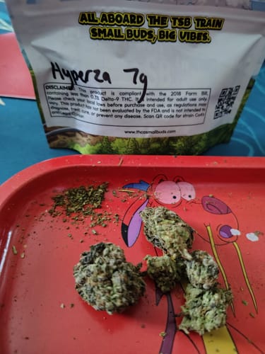 Customer photo review of Hyper Za THCA Flower