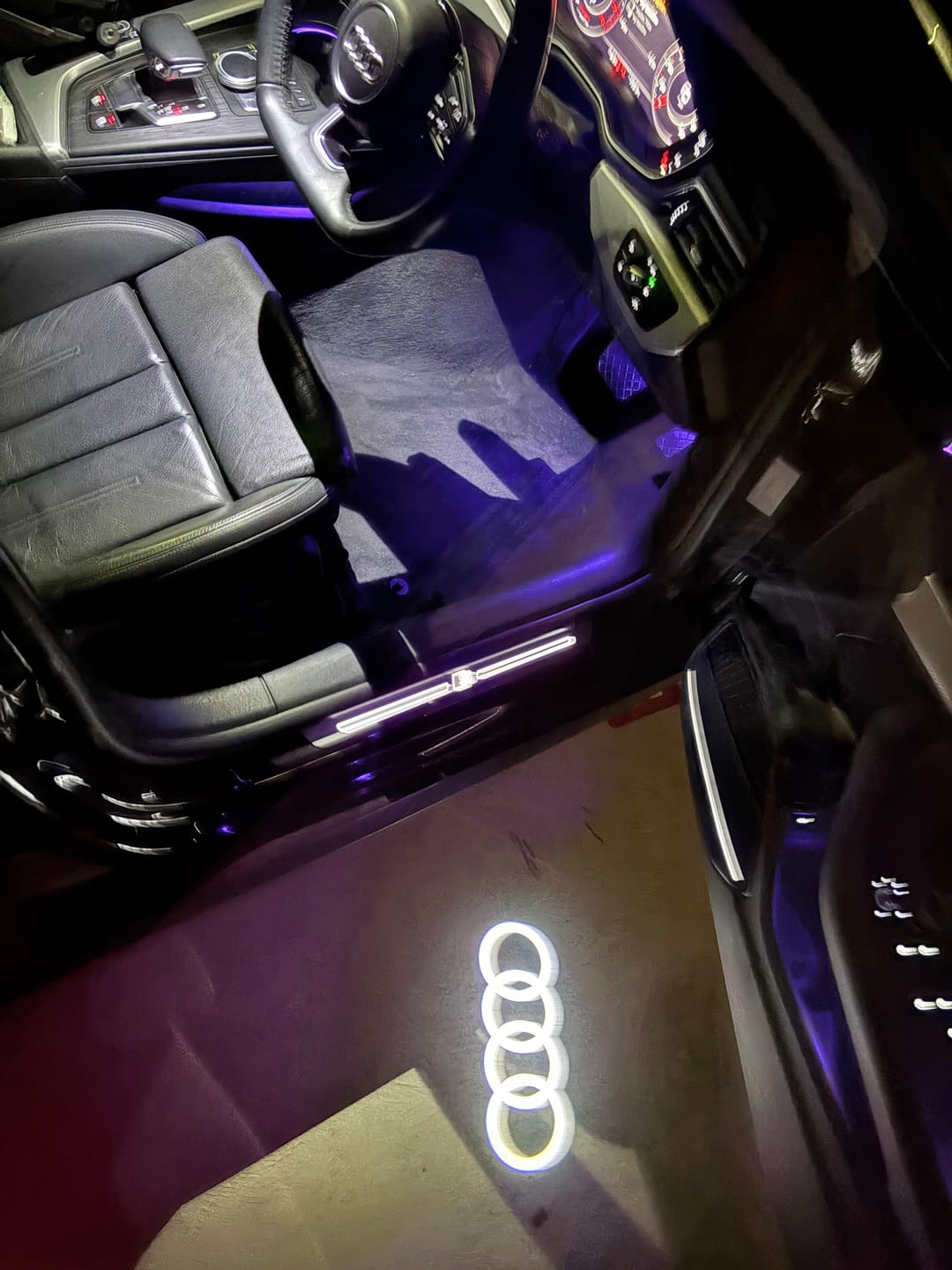 Customer photo review of AUDI DOOR LIGHTS