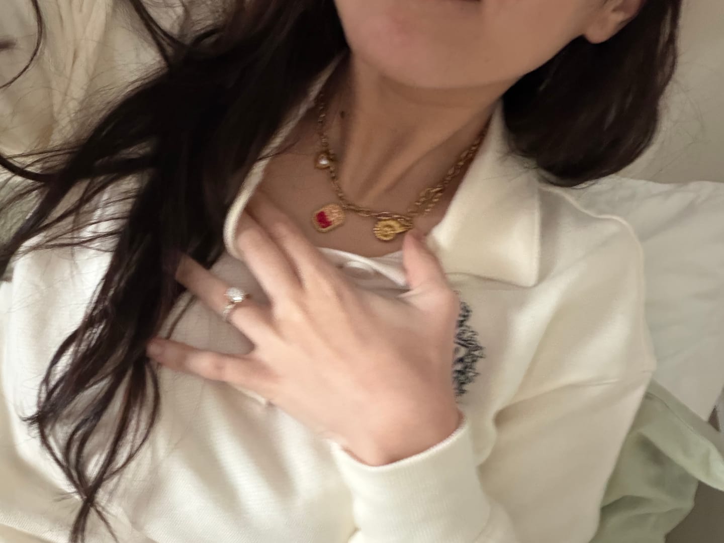 Customer photo review of CHARM NECKLACES - Create your own + virtual consult