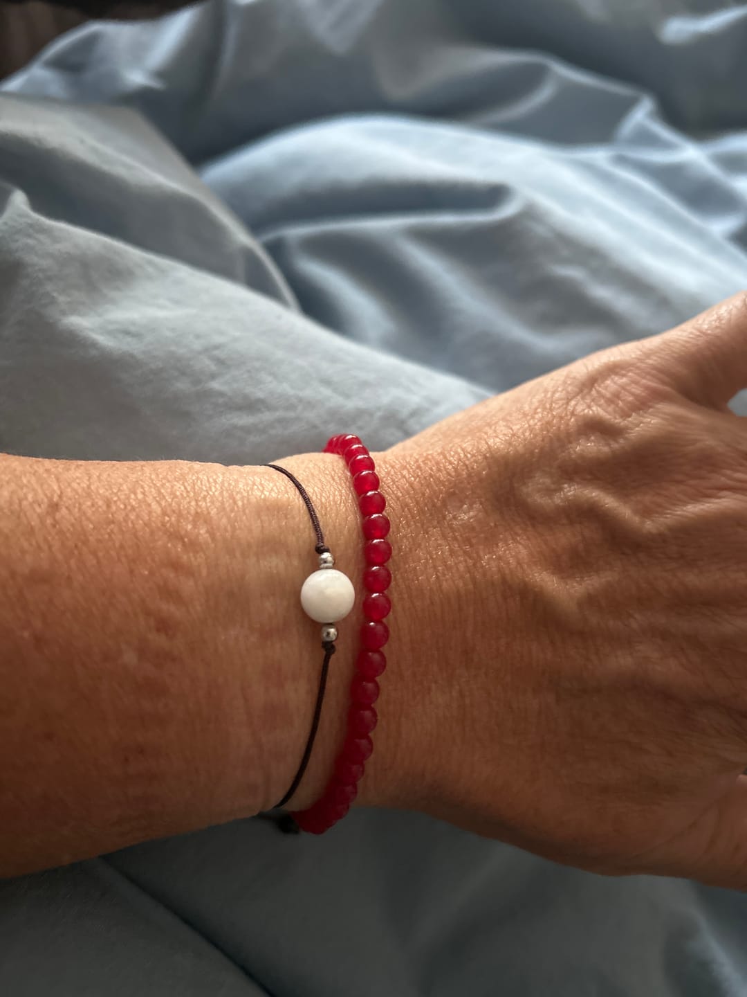 Customer photo review of Mondstein Armband - Naturband