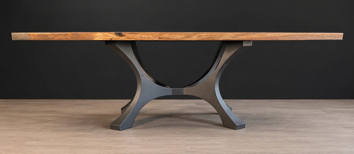 Customer photo review of Table Base 328 Flutter 28H Heavy-Duty Metal Furniture