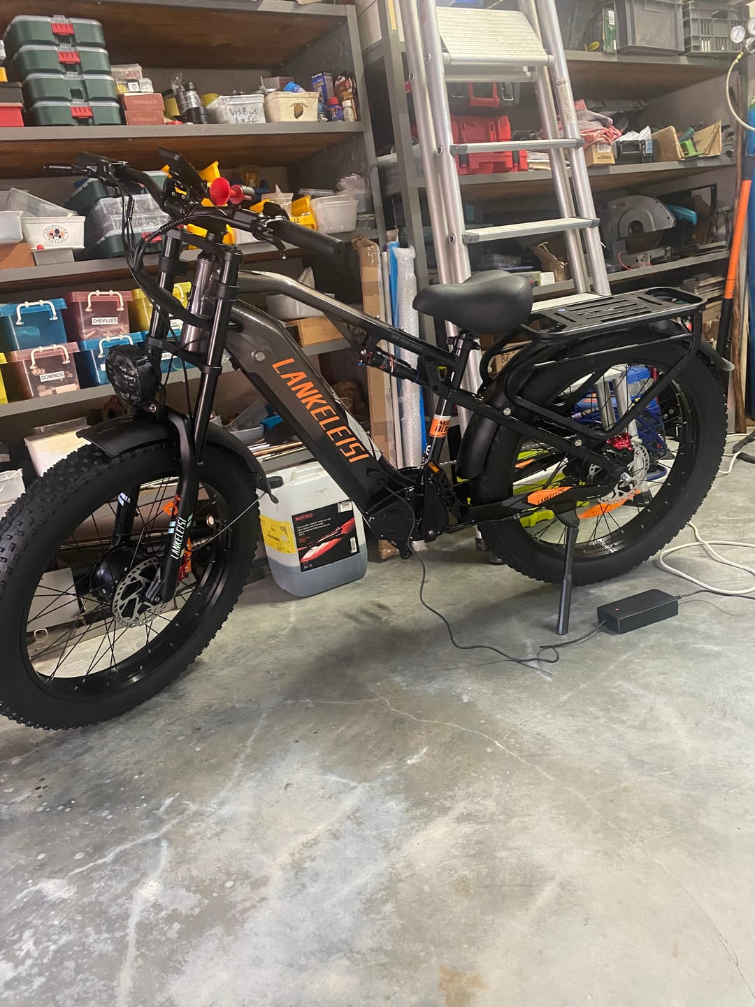 Customer photo review of Lankeleisi MG800 Max 1000W*2 26" Fat Bike Dual Motor Trail E-Mountain Bike 48V 20Ah Battery E-MTB