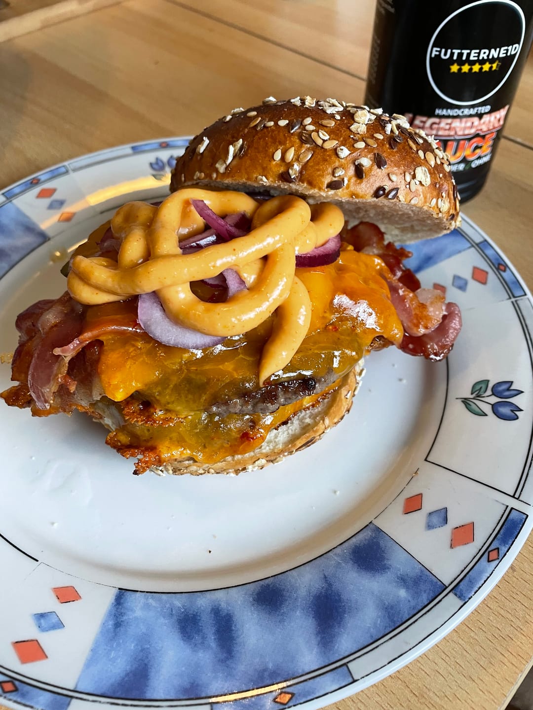 Customer photo review of LEGEND4RY Burger Sauce 500ml