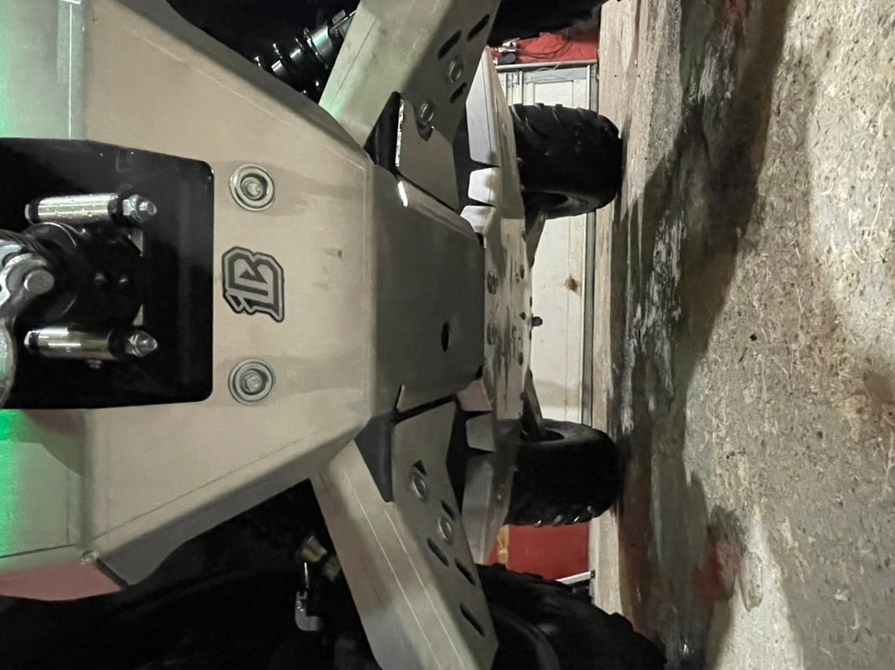 Customer photo review of Skid plate full set (aluminium): Yamaha Grizzly 700: (2016+)