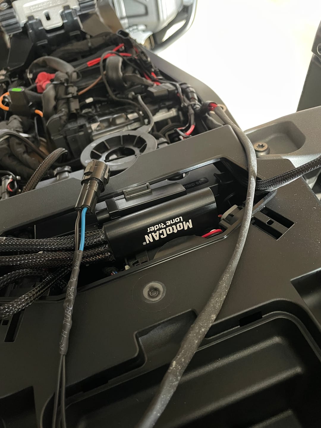 Customer photo review of MotoCAN® – Motorcycle Accessories Manager