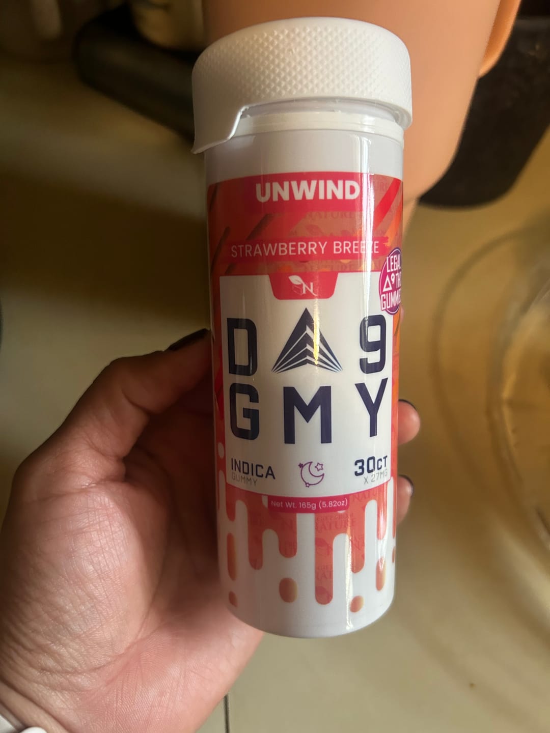 Customer photo review of DELTA 9 CONES - DUBAI CHOCOLATE - 10MG