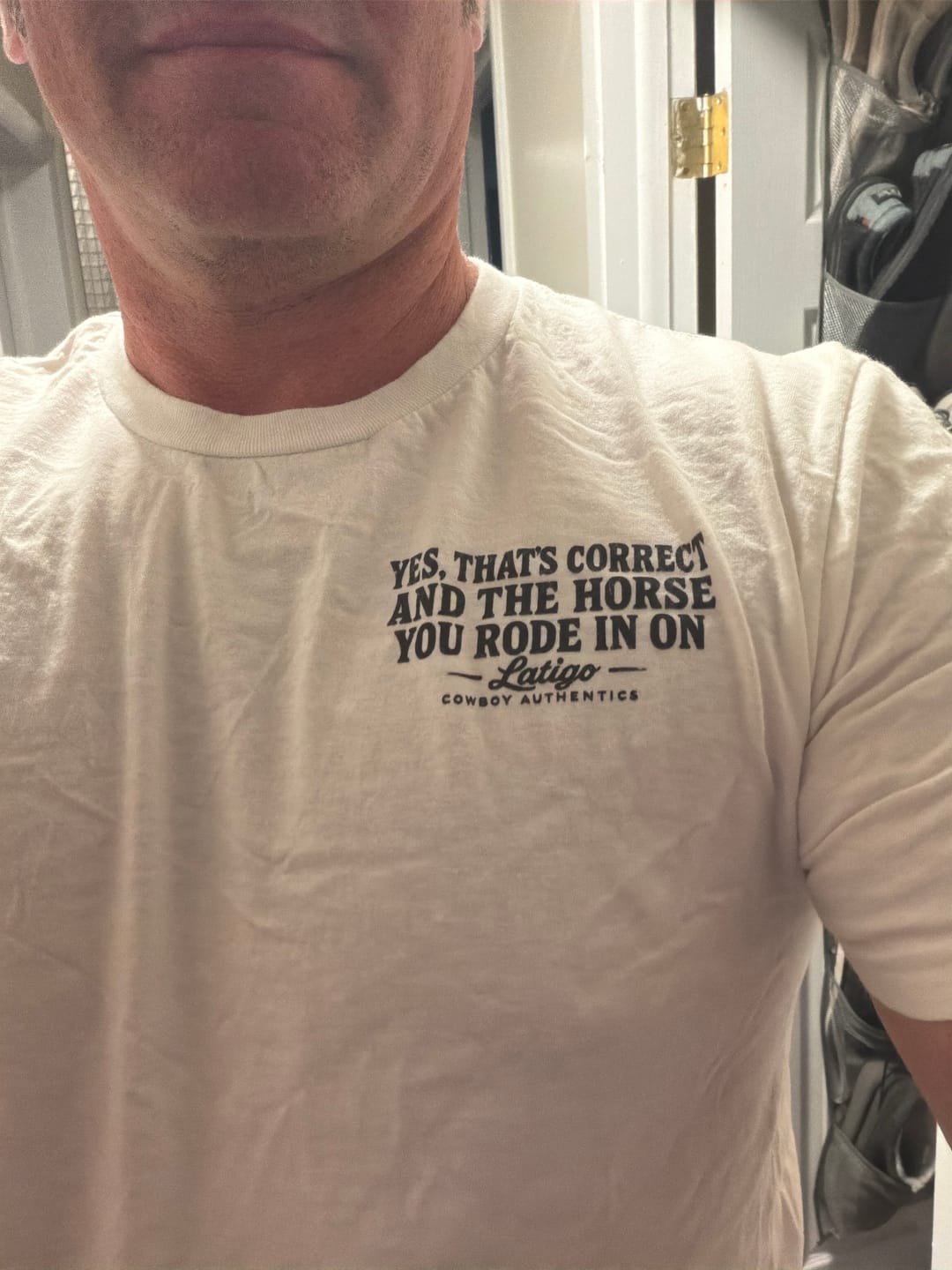 Customer photo review of Correct Tee