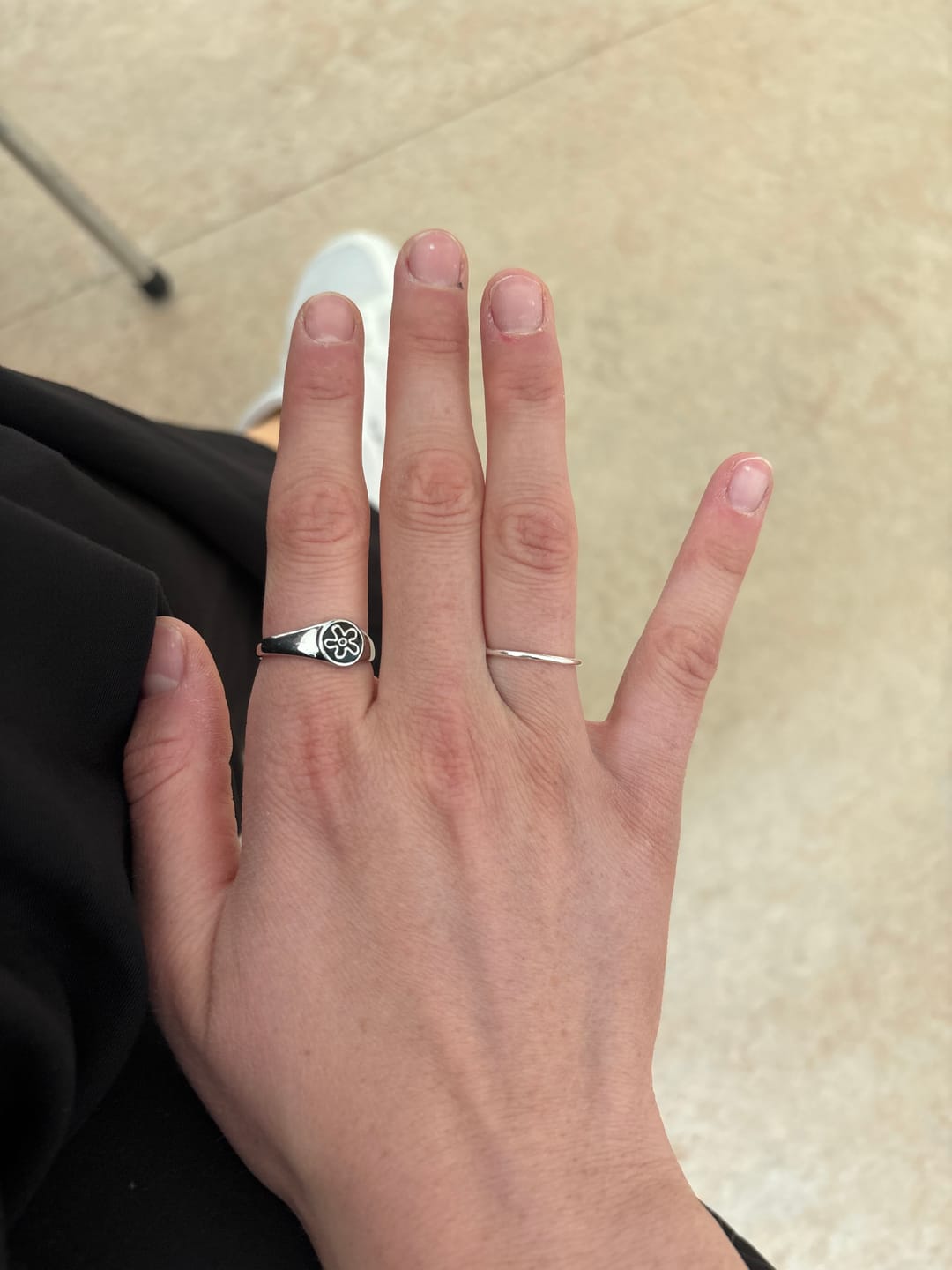 Customer photo review of Nico Ring - Silver
